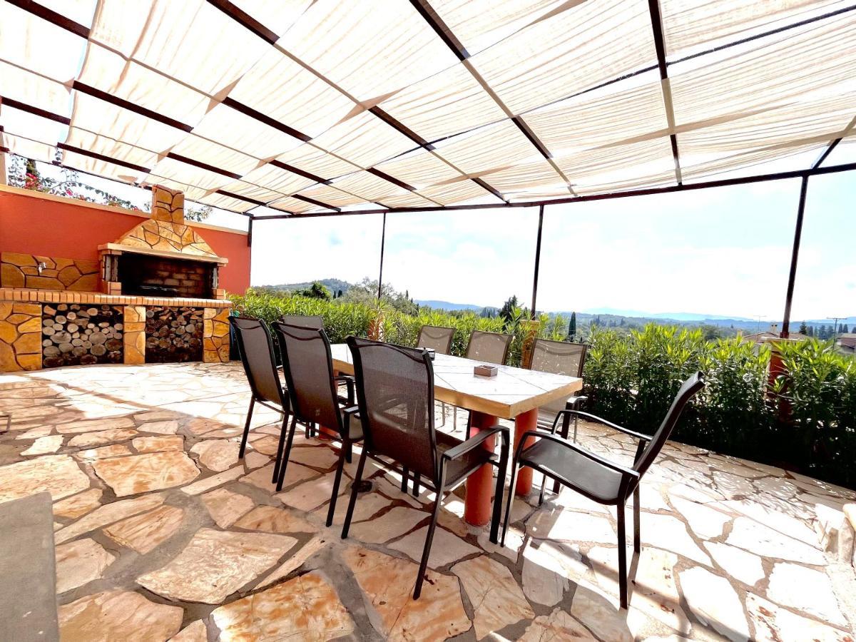 הוילה Skriperon Gkk House Private Swimming Pool Luxury House מראה חיצוני תמונה