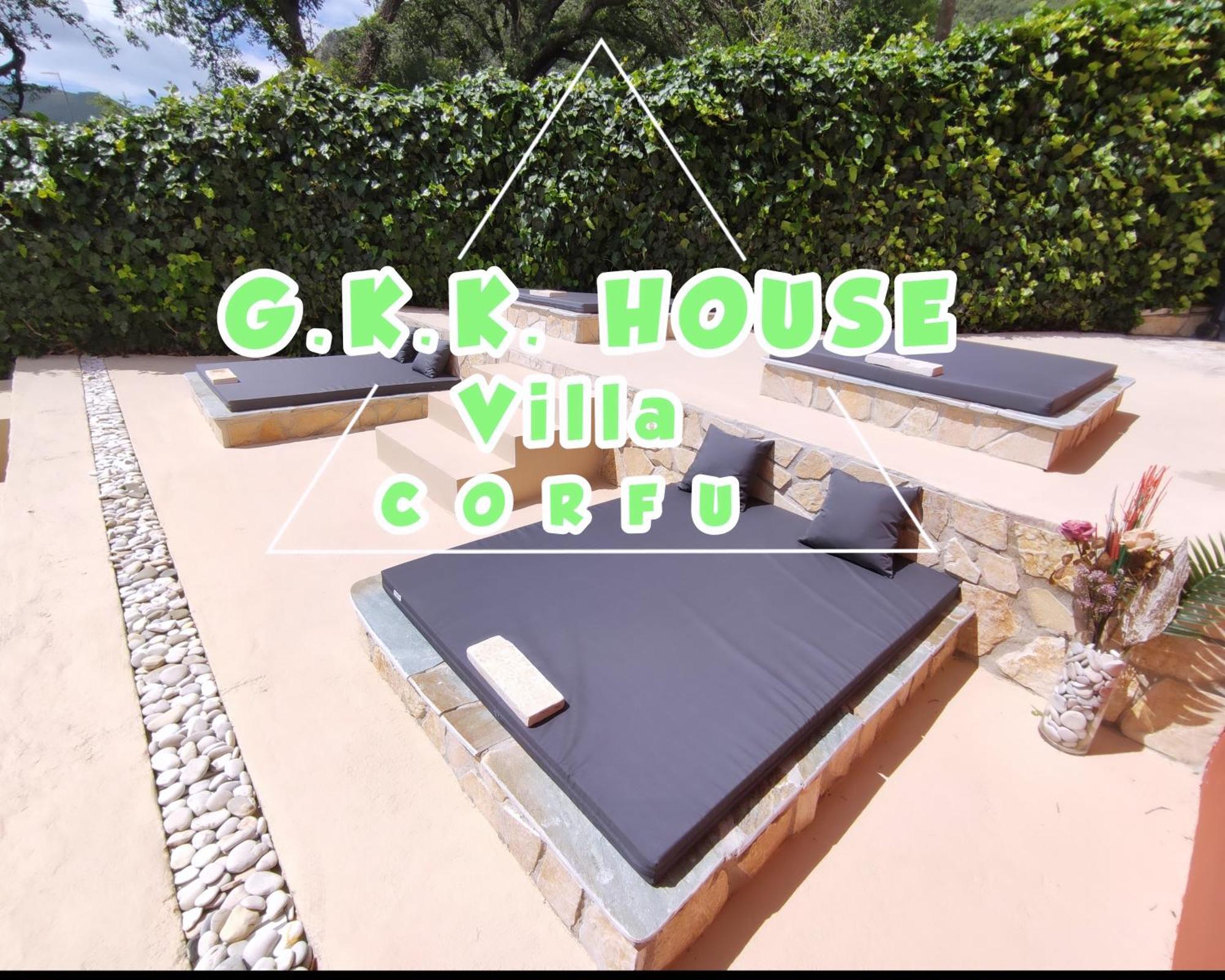 הוילה Skriperon Gkk House Private Swimming Pool Luxury House מראה חיצוני תמונה